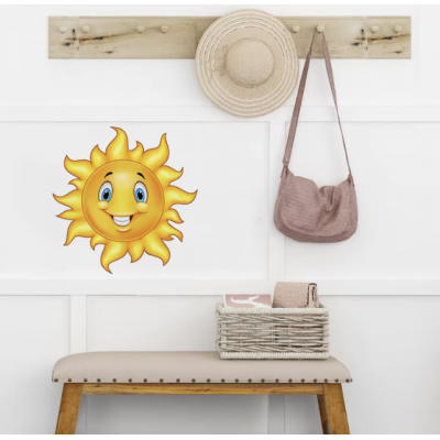 Sticker de interior soare